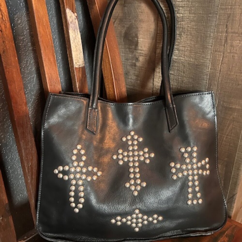Two Bar West McFadin Rare Studded Handbag